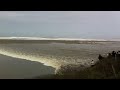 Tsunami Wave Surge Up Mad River, Humboldt County, CA. 3/11/11.