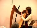 Áine Minogue - O'Carolan harp tune, @ Boston College