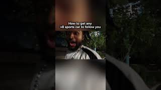 Getting Chased By A Corvette