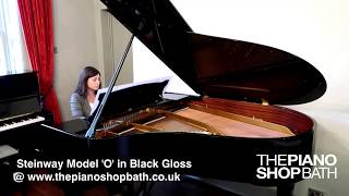 1914 Steinway Model O In Black Gloss The Piano Shop, Bath