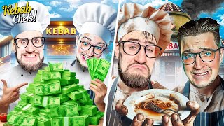 История Успеха И Краха! Заработали 2.000.000$ И Потеряли Все! Угарный Кооп Симулятор Kebab Chef #11