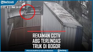 Detik-detik ABG Terlindas Truk di Bogor