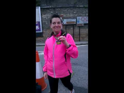 Ceri after she had finished her Bristol 10K Sunday 11th May 2014