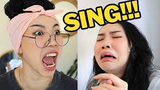 I Can't Sing In Front Of Family