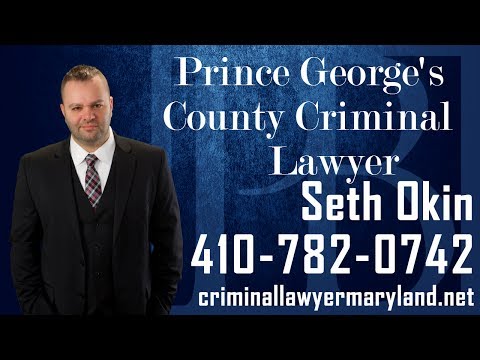 Seth Okin, a criminal attorney in Maryland, discusses criminal charges in Prince George's County.
