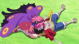 Vinsmoke Reiju Saves Luffy From Poison One Piece