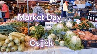 Osijek Market, A Day Of Life Osijek, Croatia Europe