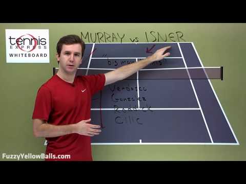アンディ マレー vs ジョン Isner -- 全豪オープン 2010