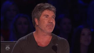 'America's Got Talent': Simon Cowell in Tears Over Singer Michael Ketterer's Performance