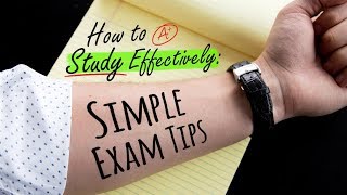 HOW TO STUDY EFFECTIVELY: SIMPLE EXAM TIPS | Doctor Mike HOW TO STUDY EFFECTIVELY: SIMPLE EXAM TIPS | Doctor Mike