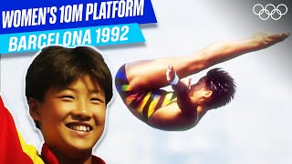 13 Year Old Mingxia Fu Wins Olympic D  Full Womens 10M Platform Final