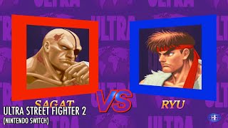 ULTRA STREET FIGHTER 2 : SAGAT VS RYU