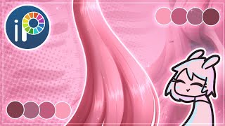 Cómo Pintar Cabello En Ibispaintx? Tutorial Fácil - Medio