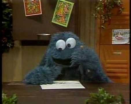 Cookie Monster levele a Télapóhoz - Szezám utca