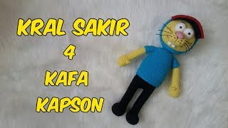 Amigurumi Kral Şakir 4 (Kafa & Kapşon)