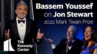 Bassem Youssef on Jon Stewart | 2022 Mark Twain Prize