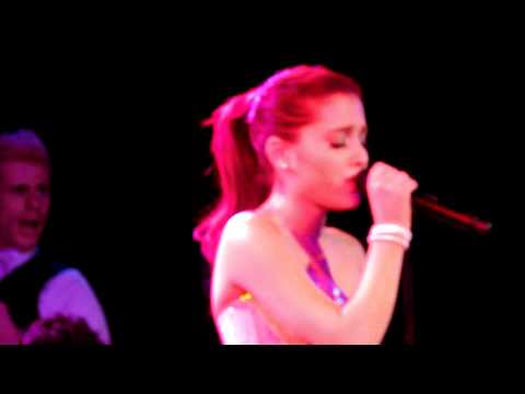 Honeymoon Avenue Ariana Grande at The Roxy in West Hollywood 