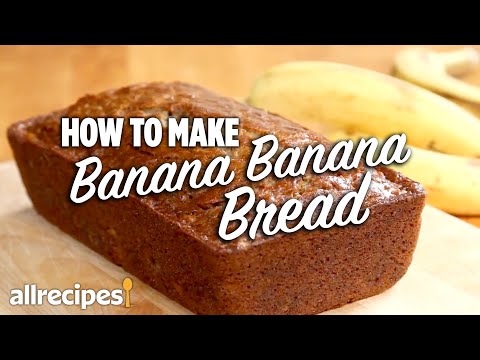 Video Banana Cake Recipe 1Lb Loaf Tin