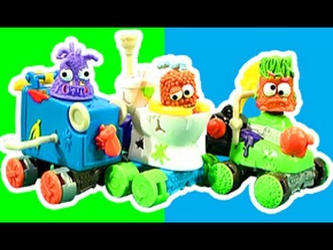 The Trash Pack Gang Scrap Racers Stinkin Poop Crazy Review