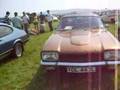 Ford Capri cars at Isle of Wight car show