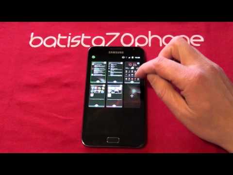 confronto launcher su samsung galaxy note video by batista70phone