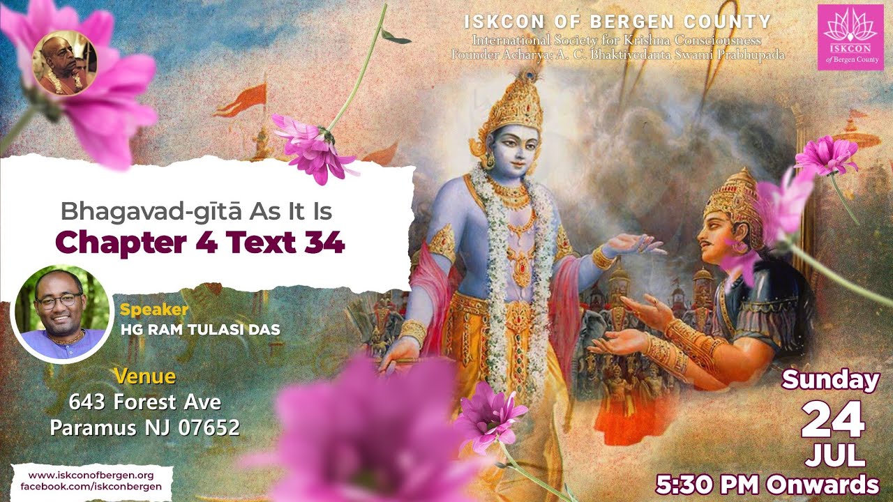 Bhagavad-Gita 4.34 - By Ram Tulasi Das