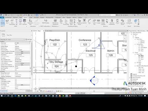 Hướng dẫn sử dụng Revit MEP 2019 | Bài 17: Bố trí hệ thông dây điện