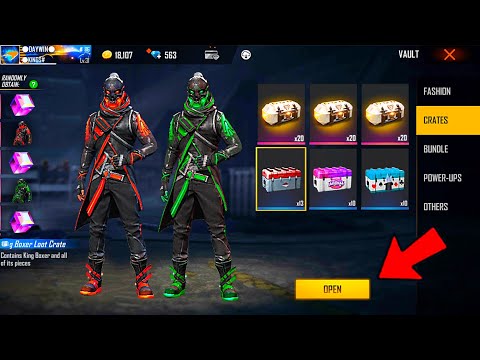 OPEN BOXES 📦 GOT TOKEN 🇲🇨 BUNDLE 🔥 FREE FIRE