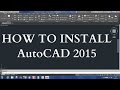 How to install AutoCAD 2015 Free Student Version