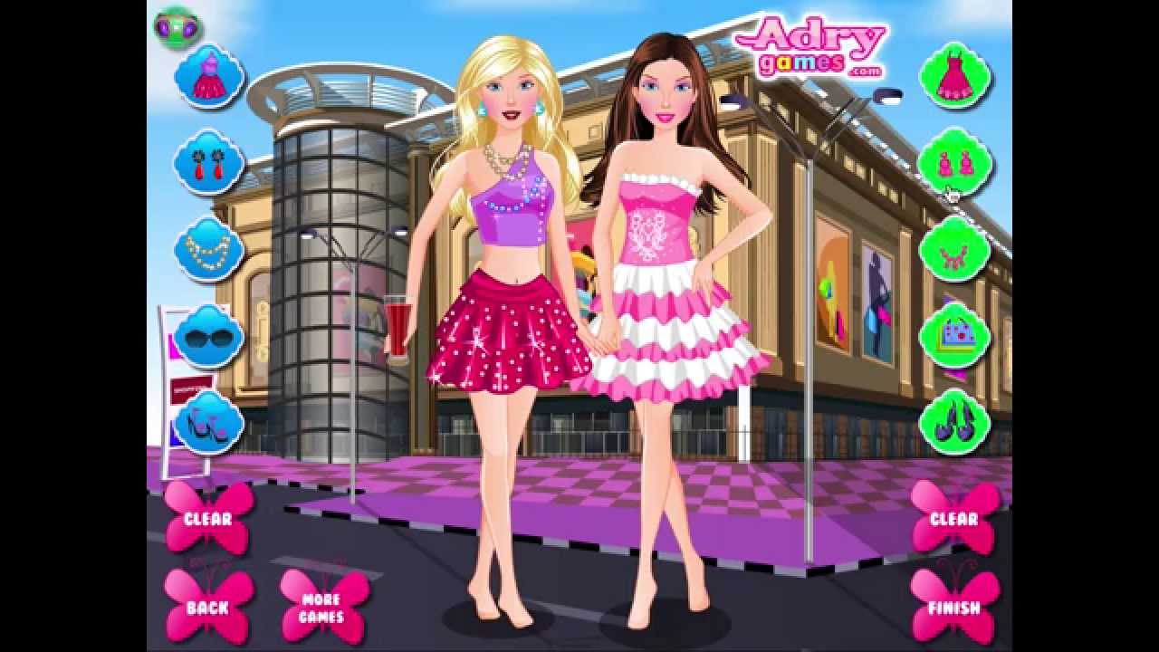 Twin Dress Up Makeover Games