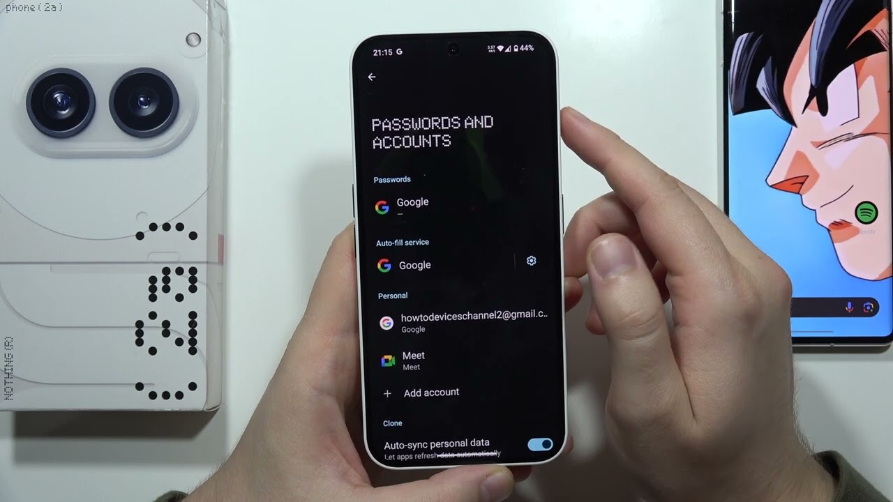 How to Remove Google Account from on Nothing Phone 2a? How to Remove Google Account from on Nothing Phone 2a?