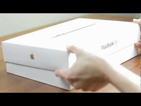 2012 MacBook Air 11" Unboxing