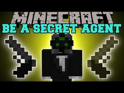 Minecraft: BE A SECRET AGENT (GADGETS, GUNS AND TUXEDOS) Secret Agent Mod Showcase