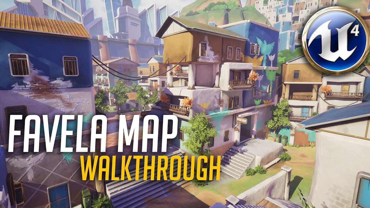 Favela Map Walkthrough Unreal Engine Overwatch Favela Map Walkthrough Unreal Engine Overwatch