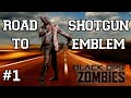 Black Ops 2 Zombies: Road to Shotgun Emblem Ep.1 - Town Survival with a Look at Stats