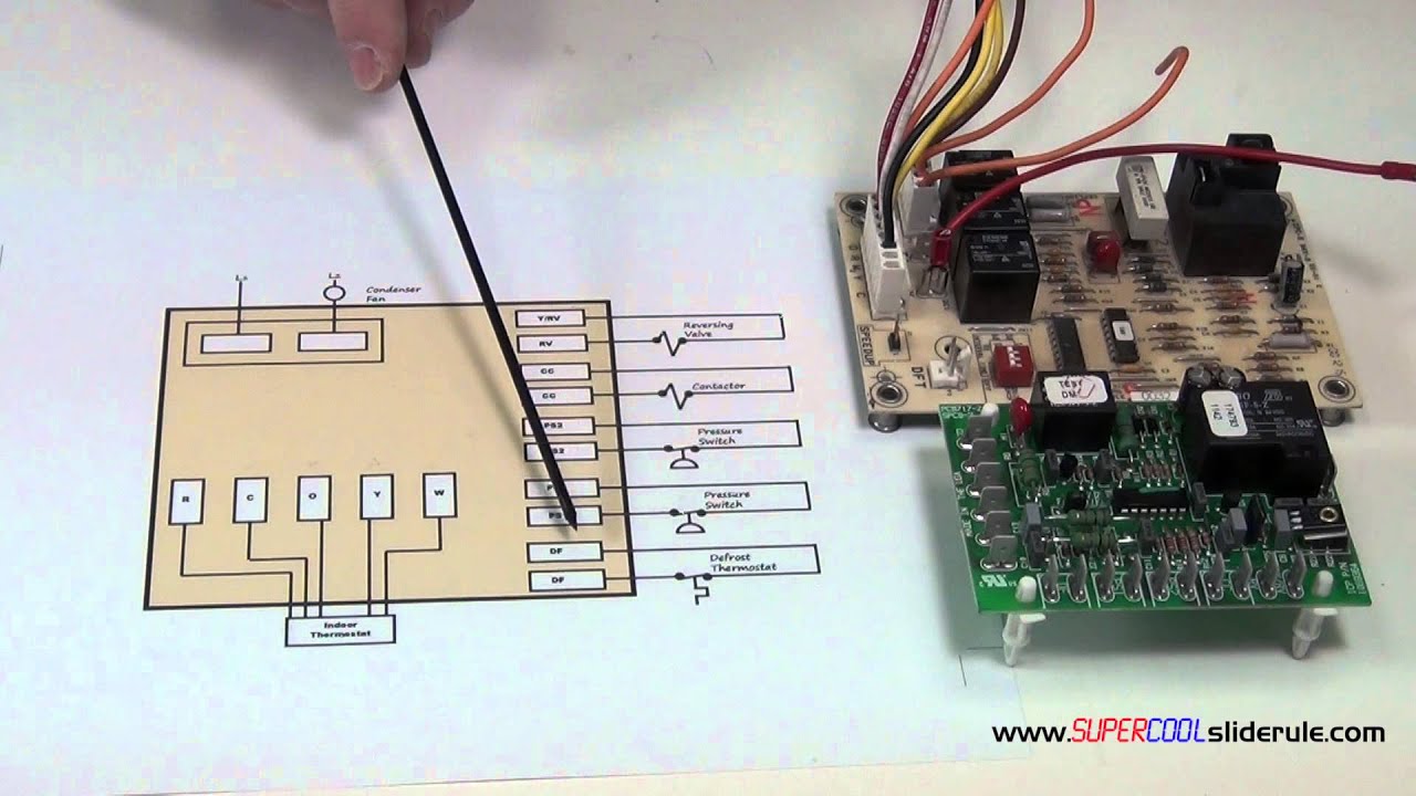 The Sequence of Operation for a Defrost Heat Pump Board - YouTube