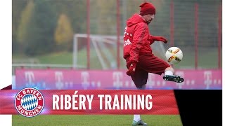 Ribéry back in football boots
