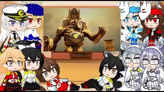 Gacha Life Azur Lane React To Skibidi Toilet Multiverse Season 1