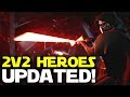 Star Wars: Battlefront 2 - 2v2 HERO SHOWDOWN MAP CHANGES! (Rotation Changes and Future Maps!)