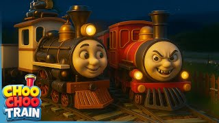 Epic Train Fight Ghost Train Vs Hero Train Halloween Kids Cartoon