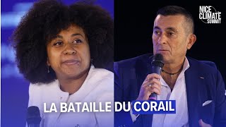 La Bataille Du Corail Avec Didier Zoccola, Paola Furla Et Jeimila Donty Nice Climate Summit