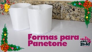 Receita de Natal Fácil e simples - Forma de Panetone - Cozinha Prática