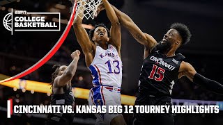 Cincinnati Bearcats vs. Kansas Jayhawks |  Game Highlights | ESPN College Basket