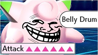 Full Belly Drum Pokemon Team Pokemon Belly Drum Sweep ?