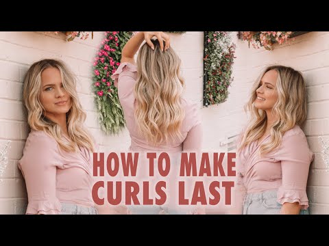 How To Make Curls Last - Kayley Melissa - YouTube