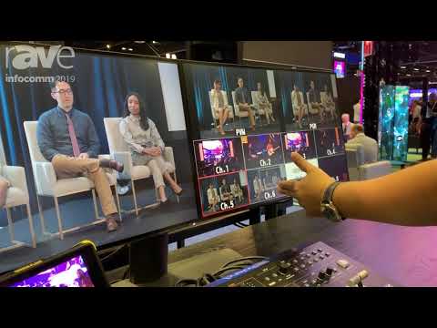 InfoComm 2019: Roland Features V-600UHD 4K HDR Multi-Format Video Switcher