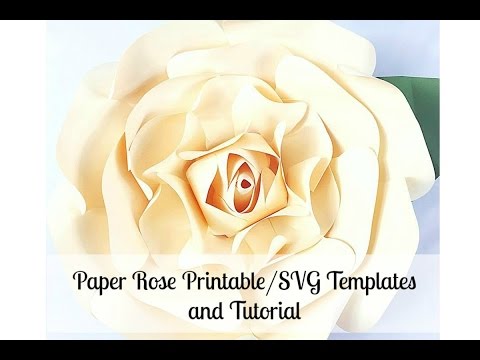 Butterfly Garden Set of Paper Flower Templates Butterfly Garden Set of Paper Flower Templates