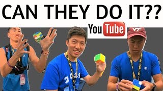 Can YouTubers Solve a Rubik's Cube? VIDCON 2019 🤷♂️
