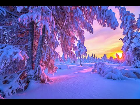 "Legyél olyan, mint a hó hideg, de gyönyörű,, -Nagyon szép  zene - Csodás téli felvételekkel