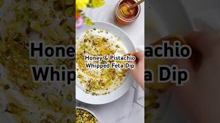 Honey And Pistachio Whipped Feta Dip